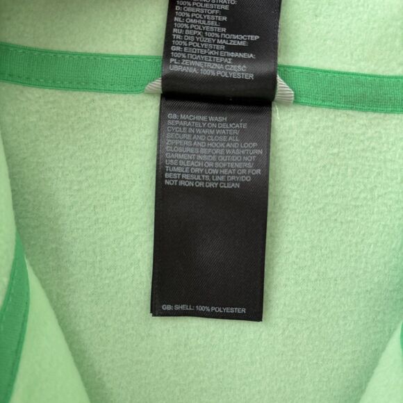 The North Face Women's Glacier 1/4 Zip Lightweight Fleece Pullover Size M Green - Picture 7 of 11